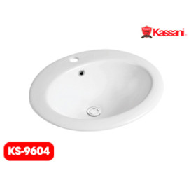 CHẬU LAVABO BÁN ÂM KASSANI 9604